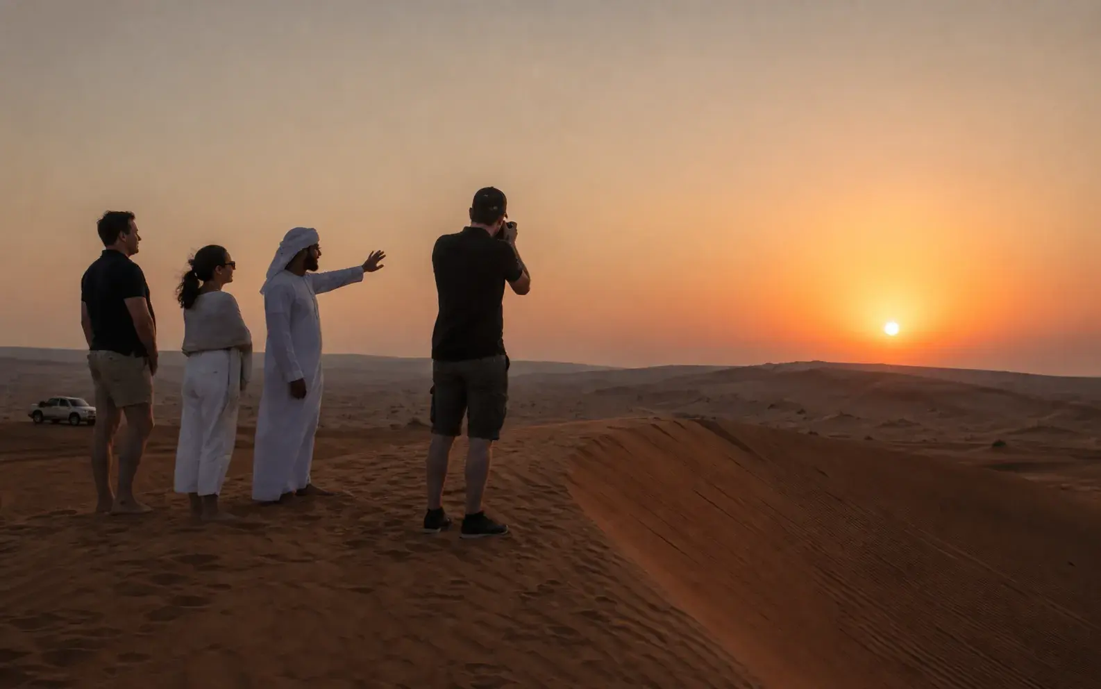 Evening Safari in the Dubai desert