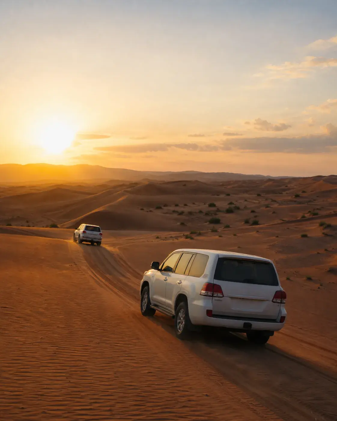 Evening Safari in the Dubai desert