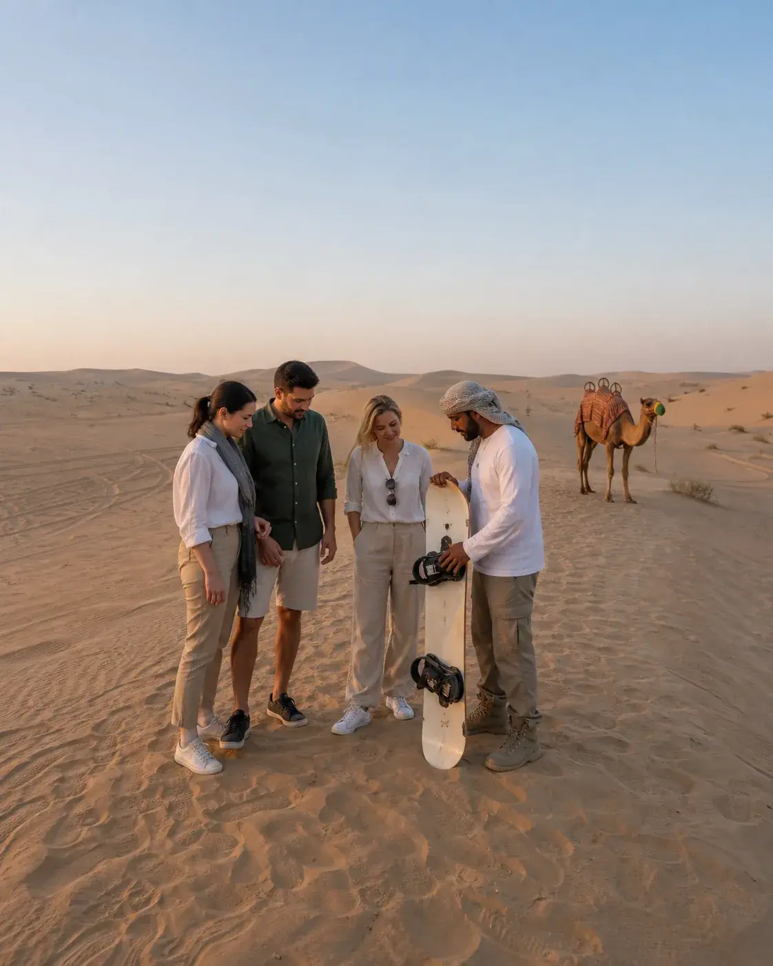 Morning Safari in the Dubai desert